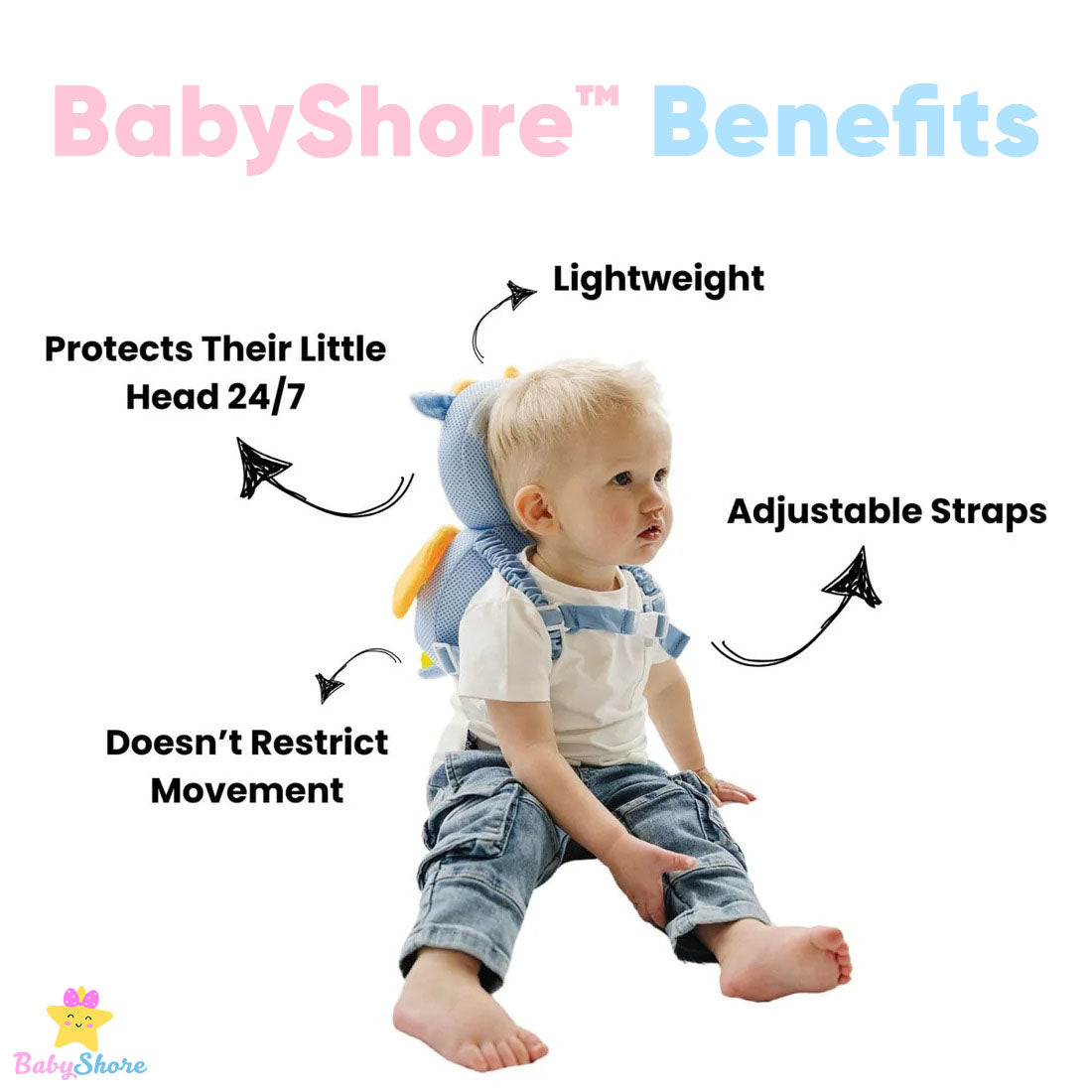 BabyShore™ Head Protection Backpack